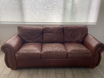 Leather Couch Set