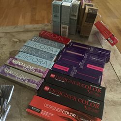 Professional Hair Salon Hair Dye