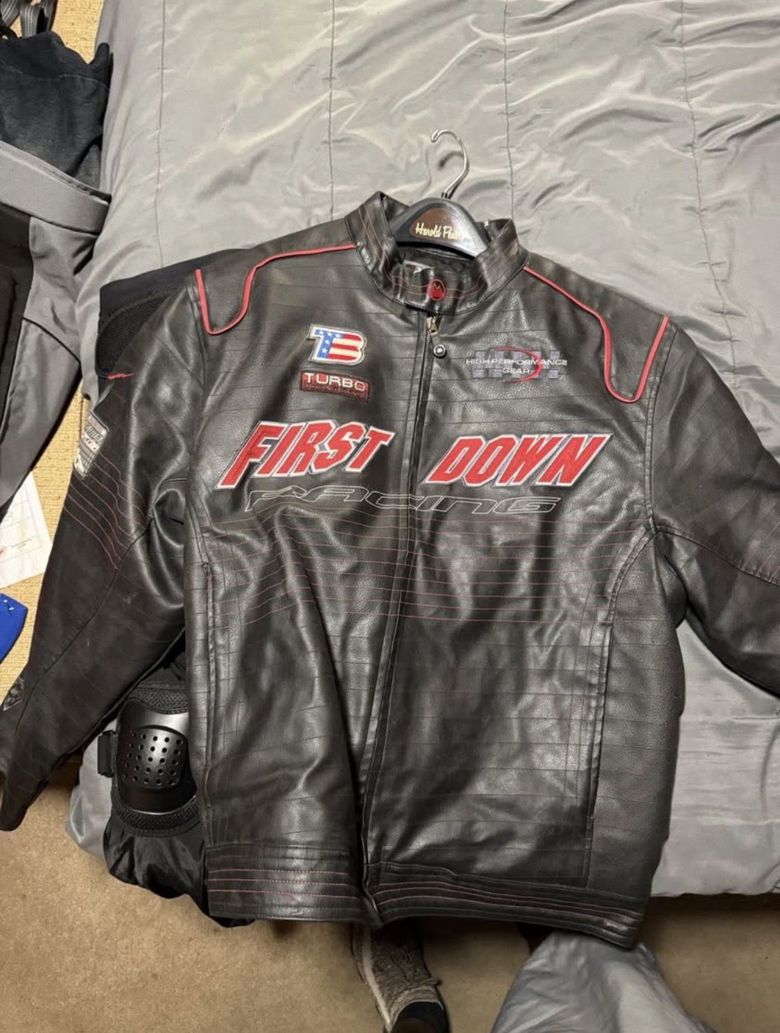 Leather Motorcycle Riding Jacket