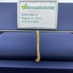 14k Diamond Tennis Bracelet 