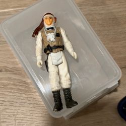 Vintage Star Wars Kenner Luke Skywalker Hoth Battle Gear Figure