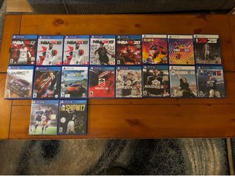 Like new ps4 & ps5 games
