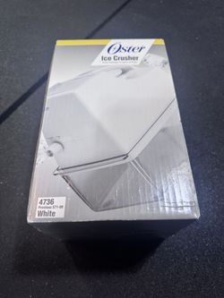 Oster ice crusher