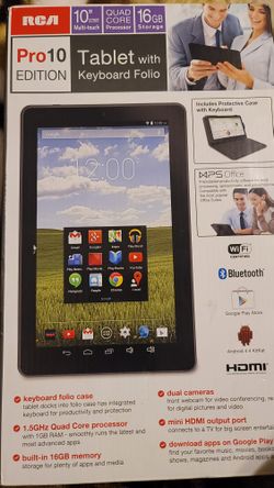 Rca 10" Tablet