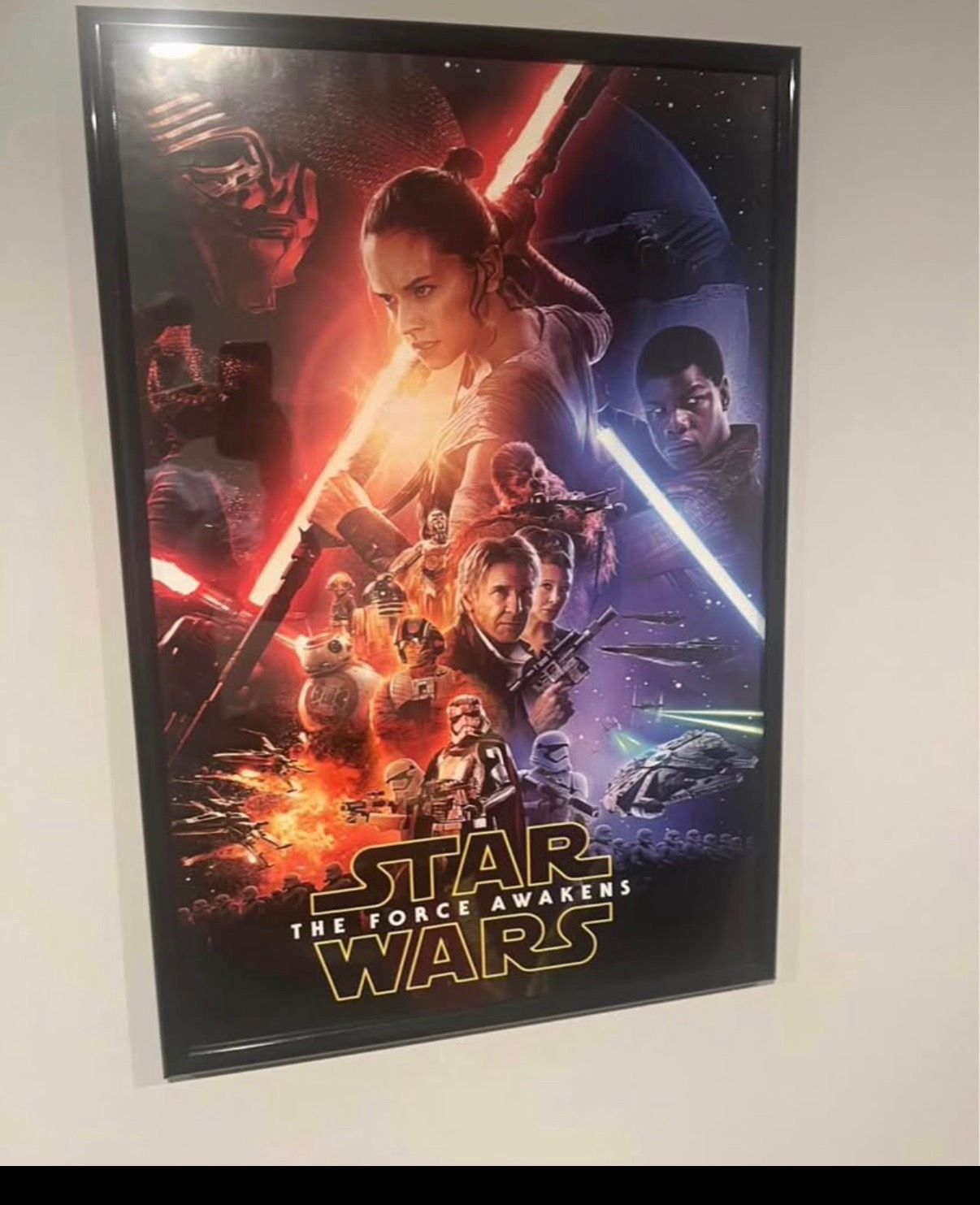 Star wars movie poster