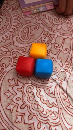 Three pack of square squishes