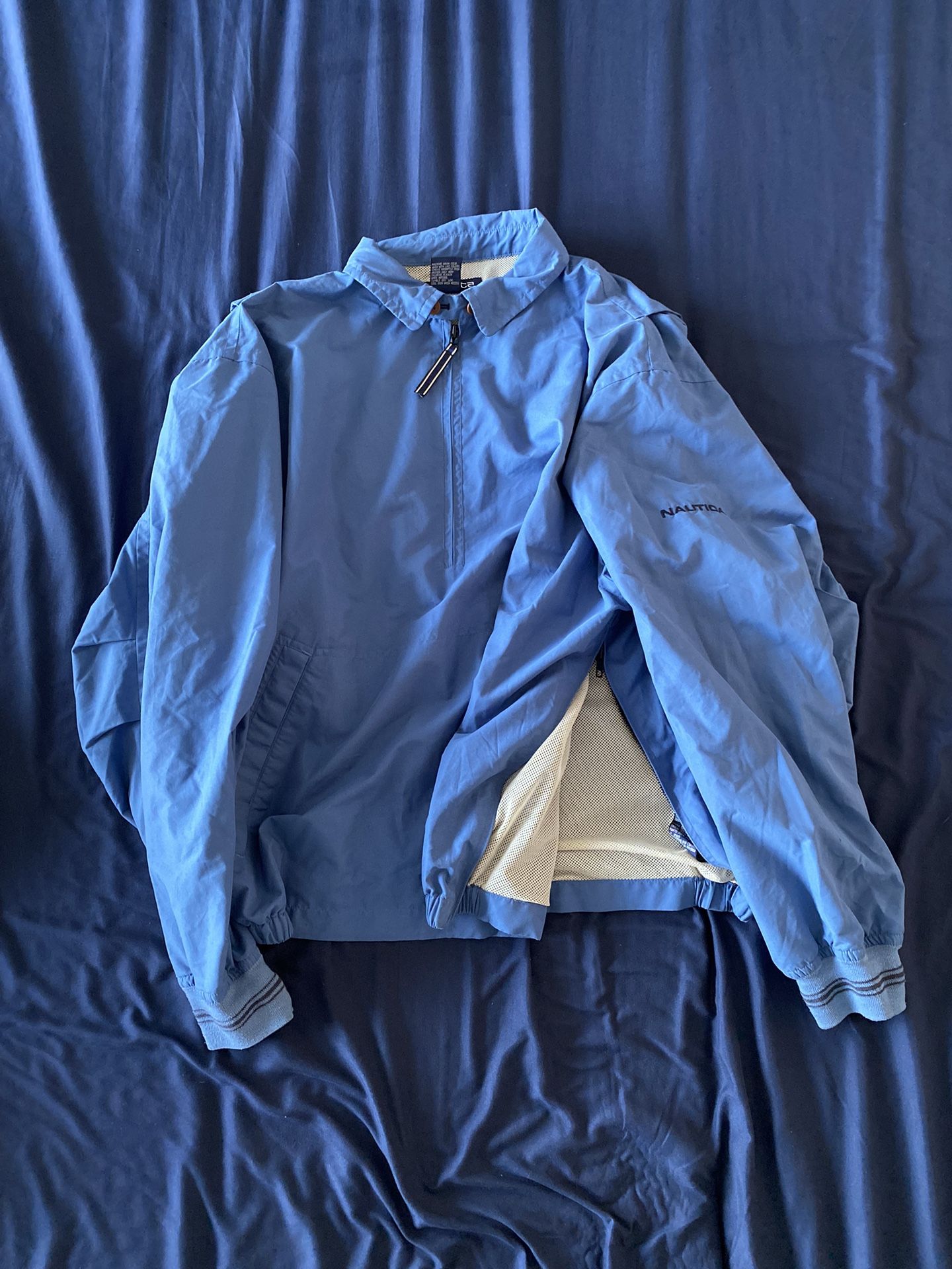 Vintage Nautica Side Zip Windbreaker