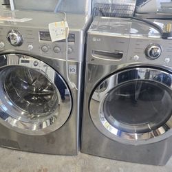 Lg Washer And Dryer Set Electric 