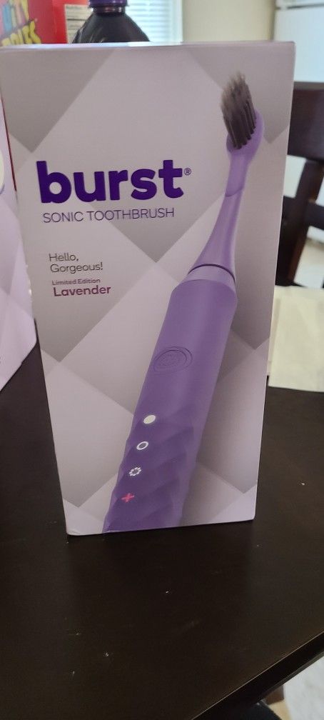 Burst Limited Edition Lavender Electric Tooth Brush 