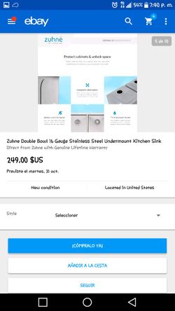 Stainless steel Kitchen sink