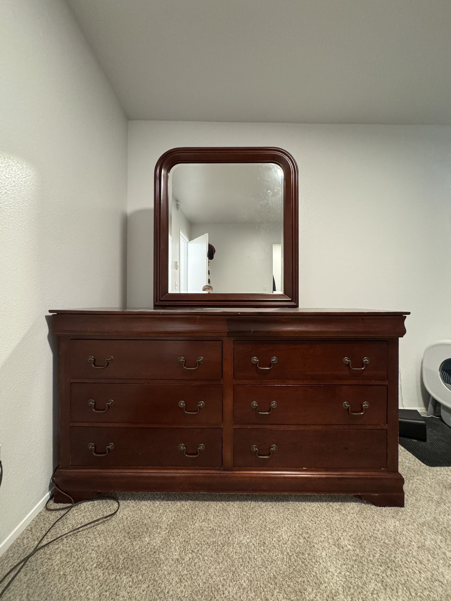 Cherry Oak Vanity