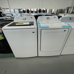 Samsung Set 4.5 Cu Ft Washer SelfClean, SmartCare and 7.4 Cu Ft Dryer Gas