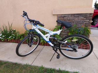 Next white and blue bike OBO