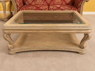 Elegant Coffee Table with Intricate Detailing and Unique Designs