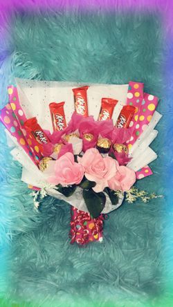 Bouquets! Flower bouquet! Candy chocolate lovers gift for all occasions custom made!!