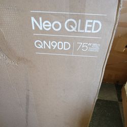 SAMSUNG 75" INCH NEO QLED 4K Q90D 