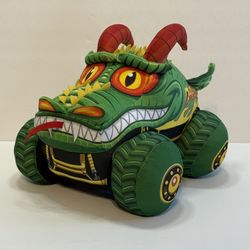 Monster Jam Trucking Pals Dragon Plush Stuffed Car Truck Ringling Brothers 
