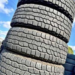 275 70 18 Cooper Tires Con 80% de Vida Las 4