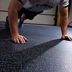 Rubber Flooring Installation 