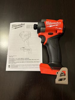 Milwaukee M18 FUEL 1/4” Hex Impact Driver - TOOL ONLY