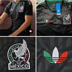 Mexico Jersey  Black World Cup   M, L, XL, XXL