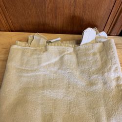 IKEA shower curtain beige cotton measurement 51×89