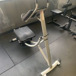Abdominal Crunch Coaster Machine 