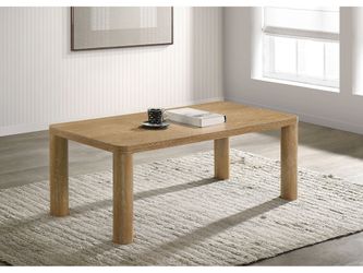 Castlewood Washed Oak Engineered Wood Cocktail Coffee Table