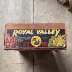 Royal Valley Wood Box