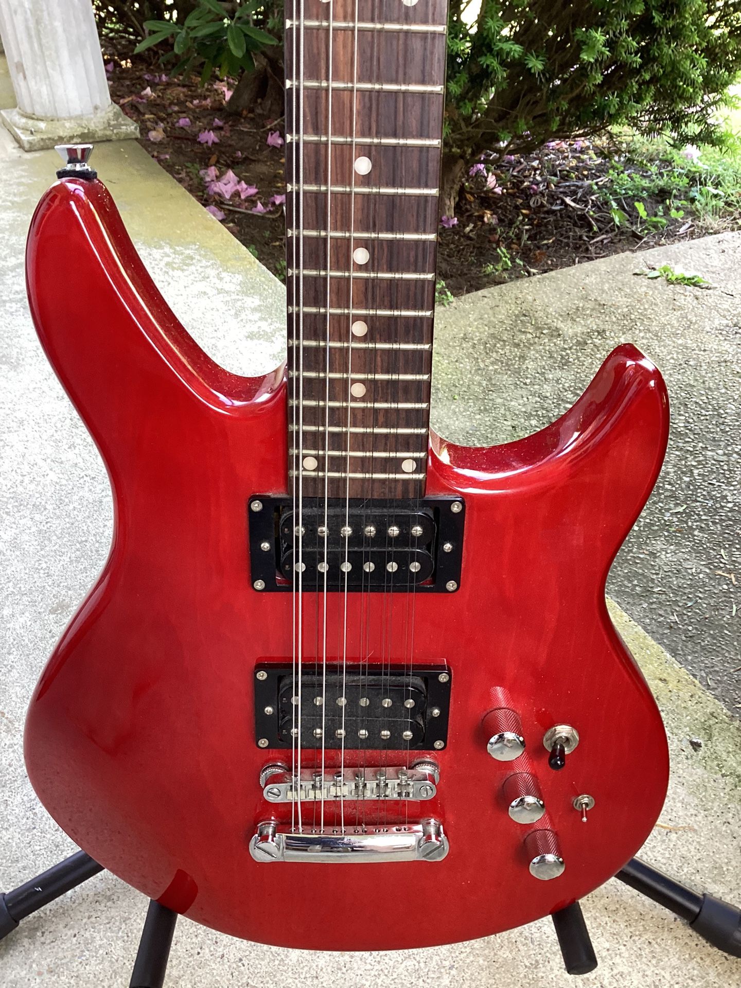 Jay Turser 12 String Electric Solid Body Guitar Mint Condition With Gig Bag