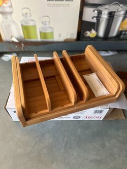 Seville Expandable Bamboo Cabinet & Pantry