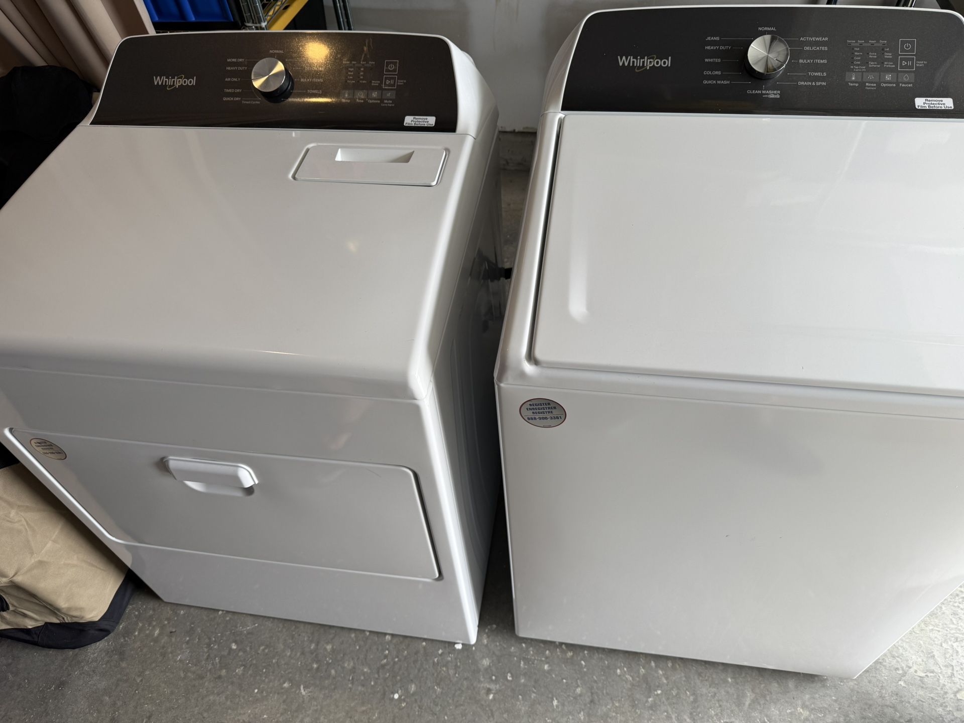 Brand-New Whirlpool Washer & Dryer Set – Never Used!