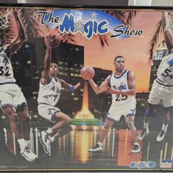 Magic Show Vintage Poster Orlando Magic