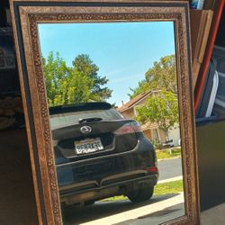 Large Wall Mirror With Antique Frame