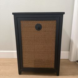 Pier 1 Wooden clothes hamper