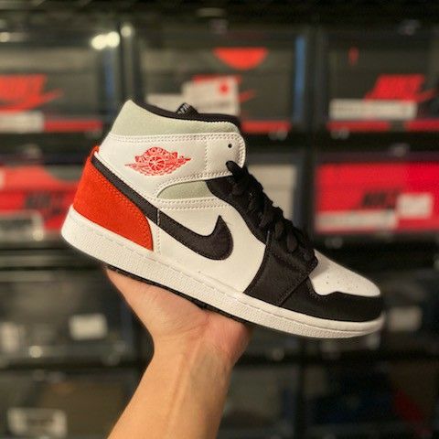 Jordan 1 Mid SE "Union Black Toe" Sz. 8