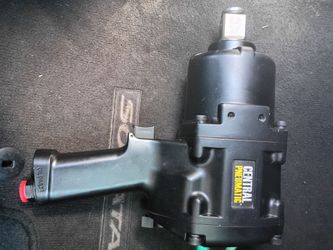 Central pneumatic 1" pistol grip air impact wrench