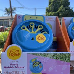 Party bubbles Sun Squad