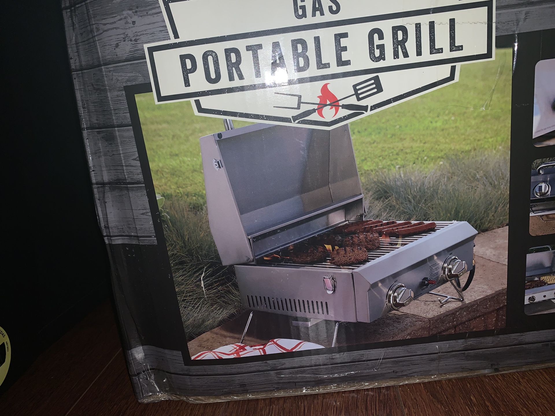 Portable Has Grill used less than 3 months