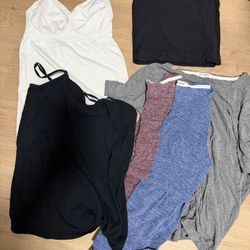 6 Maternity / Nursing Tops Size S / M