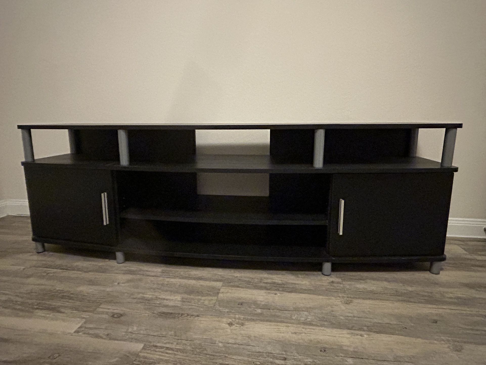 TV stand with Storage and Shelves 