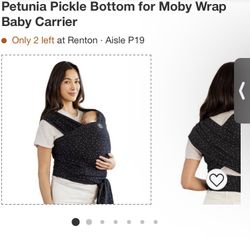 Moby Baby Carrier Sling 