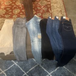 Brand New Levi Jeans / Hoodie 