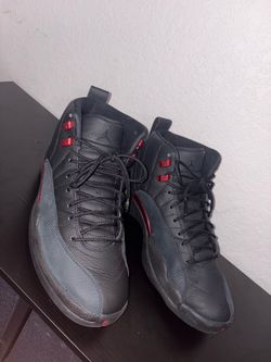 Air Jordan 12 Retro Black Red Sneakers