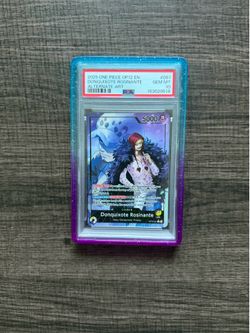 2025 ONE PIECE DONQUIXOTE ROSINANTE #061 ALTERNATE ART PSA 10