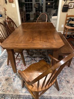 Solid Wood Dining Set