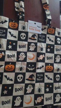 Halloween Trick Or Treat Bag