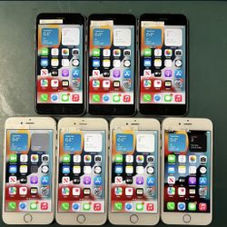 Lot Of 7  Apple iPhone  6s 32Gb  Unlocked  For $250