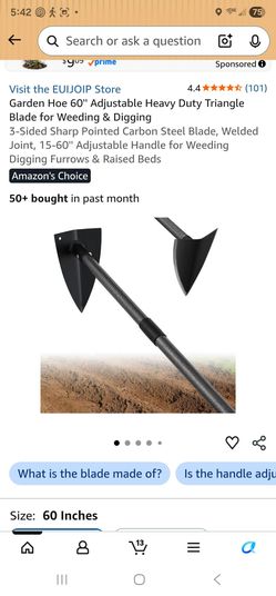Garden Hoe Triangle Blade
