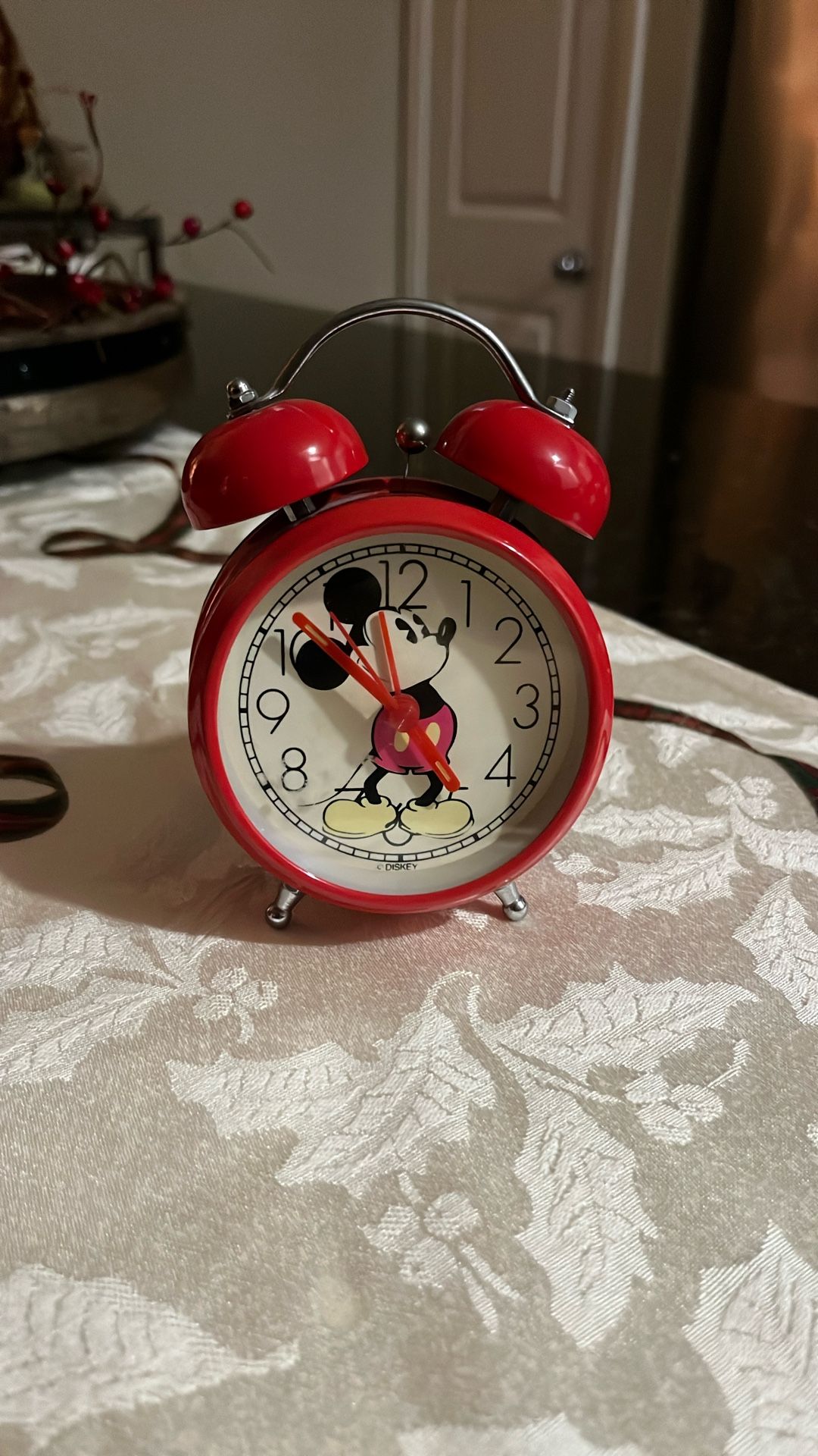 Vintage Mickey Mouse Alarm Clock